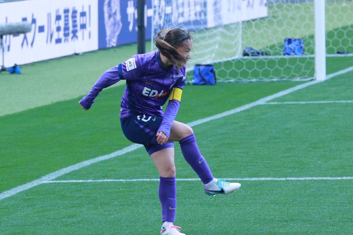 柳瀬楓菜選手🩵🩷 #サンフレッチェ広島レジーナ
