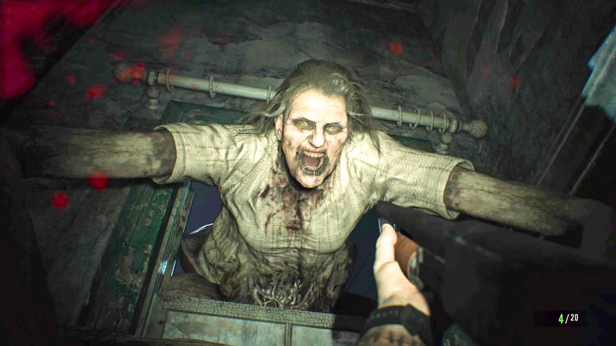 PAB_277's tweet photo. Resident Evil 7 (2017) - jeu vidéo (CAPCOM)

Rejoué en préparant la sortie de Requiem (auquel je joue actuellement) et c’est terriblement efficace, très angoissant, bons combats, certaines phases moins bonnes que d’autres et un bestiaire très très fin mais bon jeu https://t.co/4zTpbt0lGh