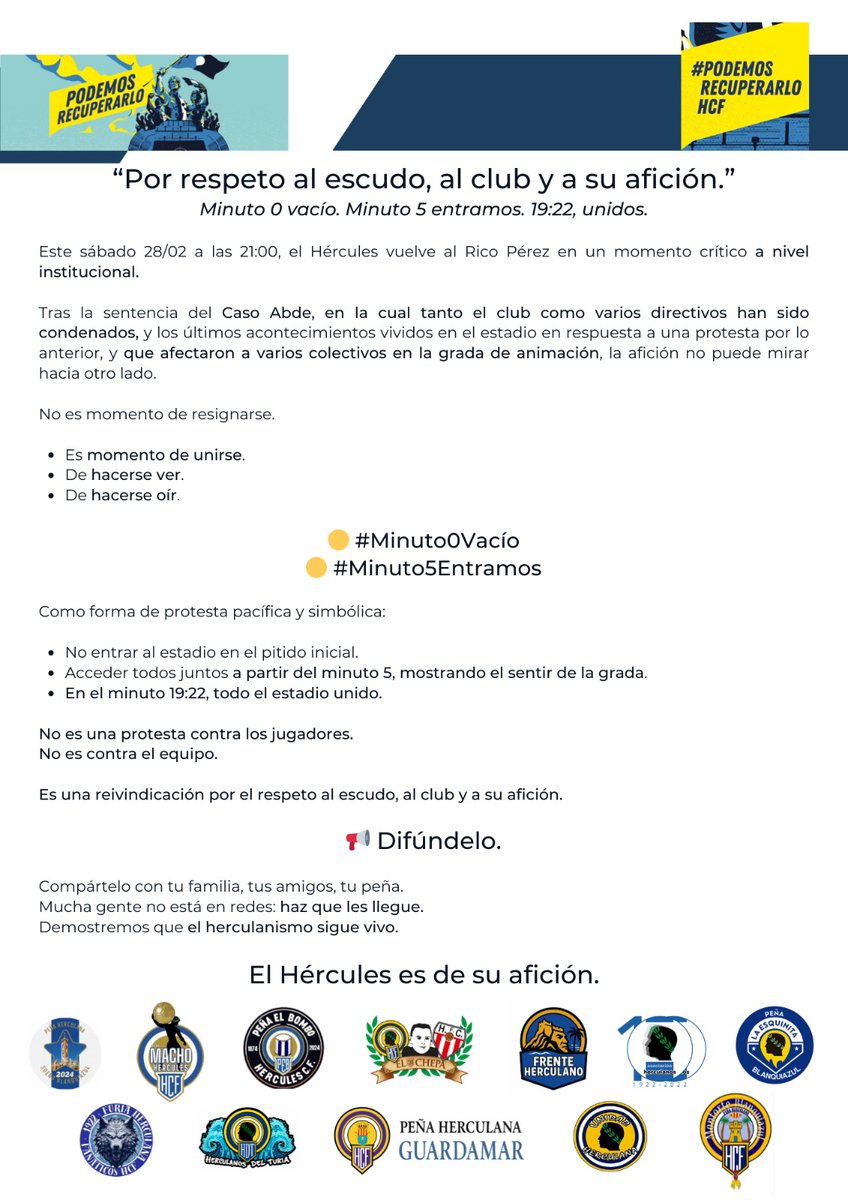 Unidad Herculana tweet media