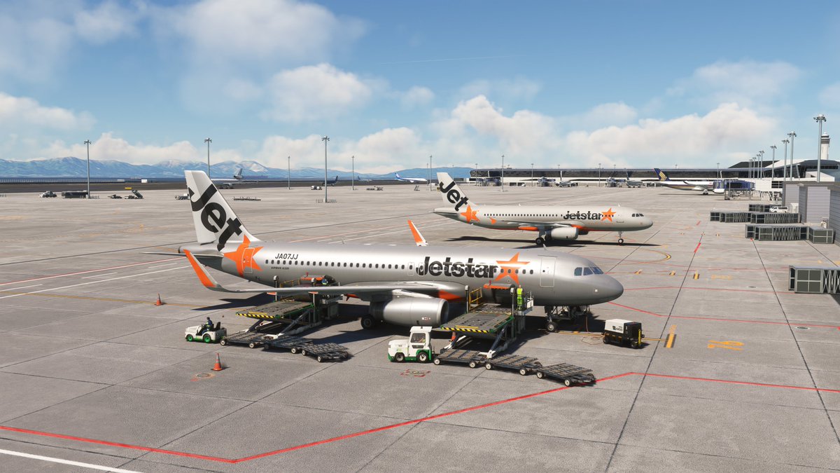 GK582 (JJP582) 🛫福岡(FUK)→名古屋(NGO)🛬 A320 (JA07JJ) 巡航中の