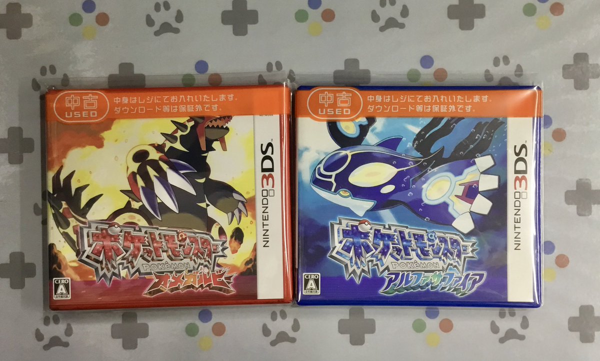 中古】🌱🔥💧在庫ございます💧🔥🌱 ・ポケットモンスター オメガルビー