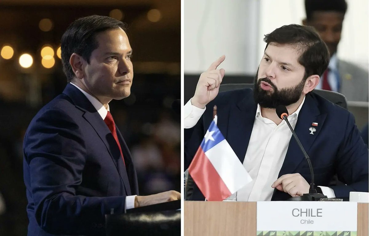 THE DONROE DOCTRINE IN ACTION : Sanctioning Latin American governments for even considering policies Washington dislikes. Targeting Chile for a fiber optic cable project. My piece in <a href="/RStatecraft/">Responsible Statecraft</a> . <a href="/QuincyInst/">Quincy Institute</a> <a href="/politybooks/">Polity</a> <a href="/AmitavAcharya/">Amitav Acharya</a> 
responsiblestatecraft.org/trump-rubio-ch…