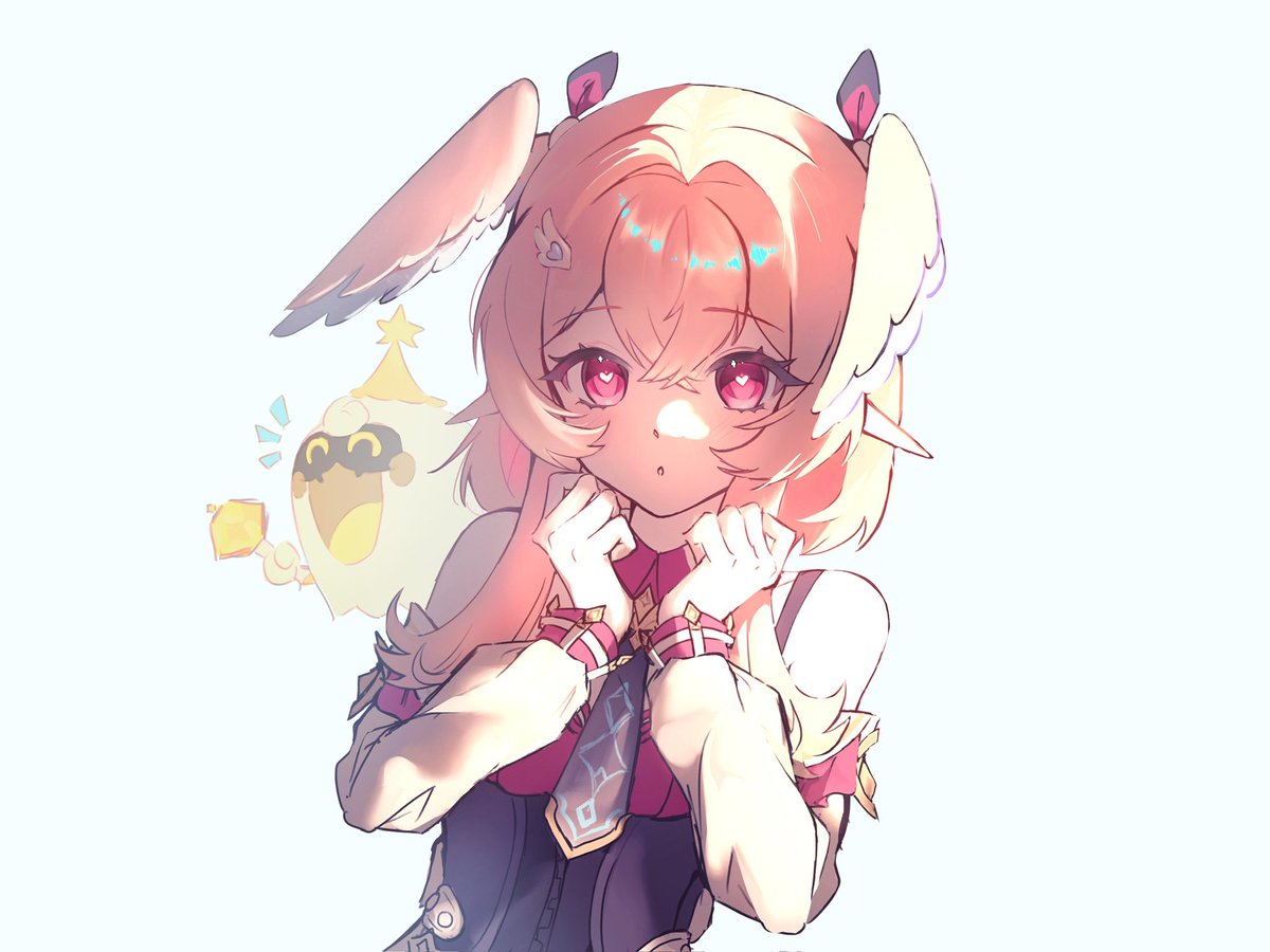 mim0rii's tweet photo. Our cutesy faery >w< 

#Linnea #GenshinImpact https://t.co/P1UwKBusF6
