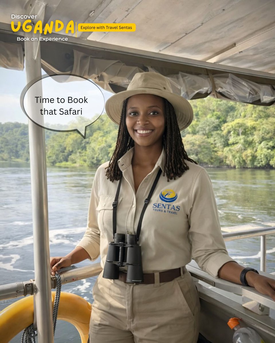 Discover Uganda with Travel Sentas Uganda 

hashtag#exploreuganda hashtag#travelsentasuganda hashtag#safariExperience hashtag#Murchisonfalls