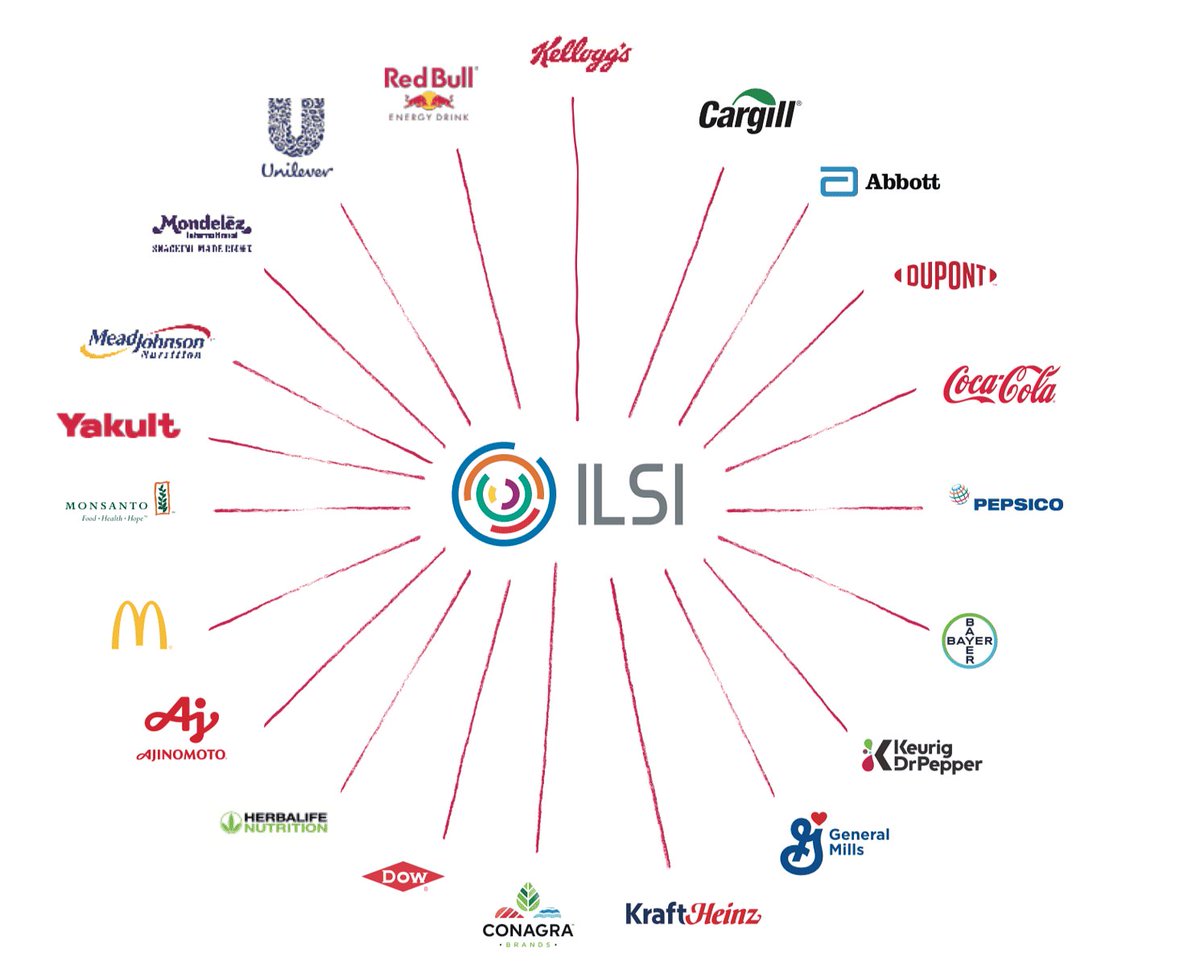SamaHoole's tweet photo. The International Life Sciences Institute, ILSI, is a "scientific" body that advises governments on nutrition policy around the world.

Its members, who fund it, include: Coca-Cola. PepsiCo. Nestlé. McDonald's. Kellogg's. Kraft Heinz. BASF. Dow Chemical.

ILSI has advised the Chinese government on obesity policy.

ILSI has shaped nutrition guidelines in multiple developing nations.

ILSI has placed its own members on WHO expert committees.

Coca-Cola is advising governments on obesity.
This sentence is completely real.
Nothing is fine.