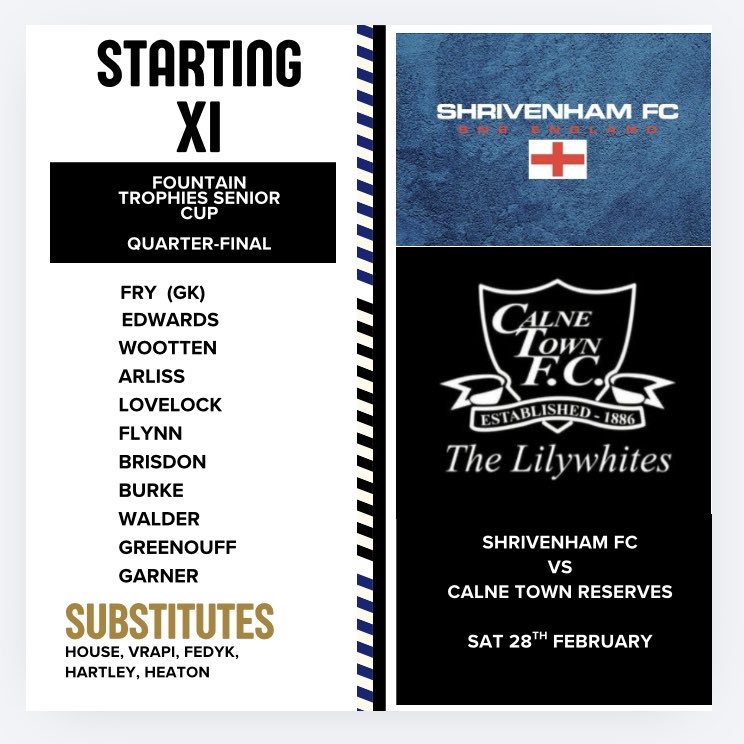 FcRessies's tweet photo. Todays line up for the Ressies https://t.co/JYUKB3Pwgw