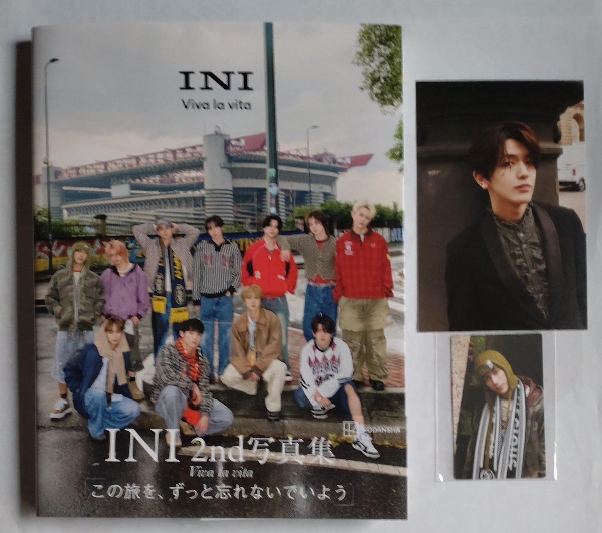 INIセブンネット限定表紙✨ ランダムトレカは理人くん ポストカードは