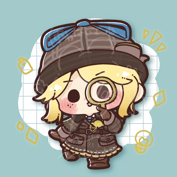 今回のアイコン企画で描いたエマちゃん! かわいいとおもいます