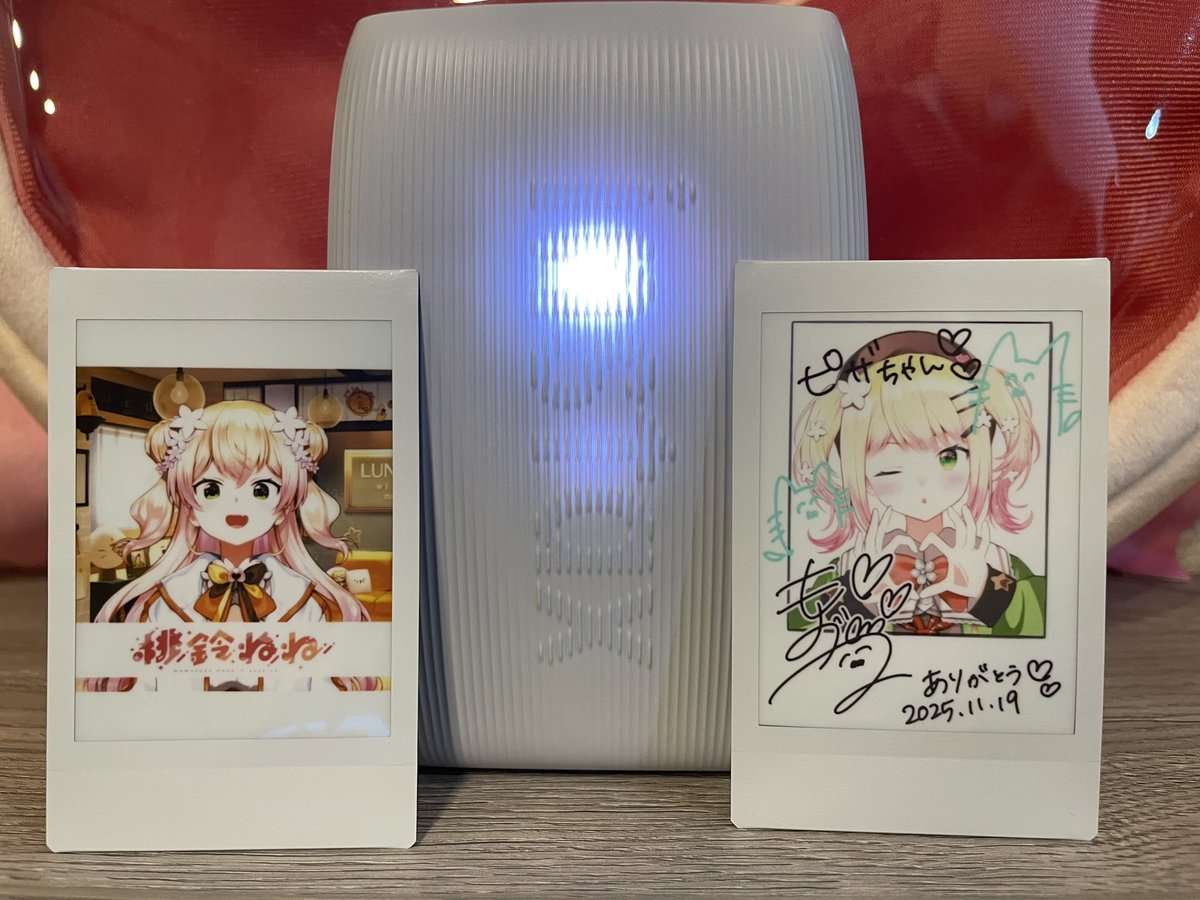 せっかくなので、ガチのチェキにしてみたら良すぎた…… すげぇぜ……本物