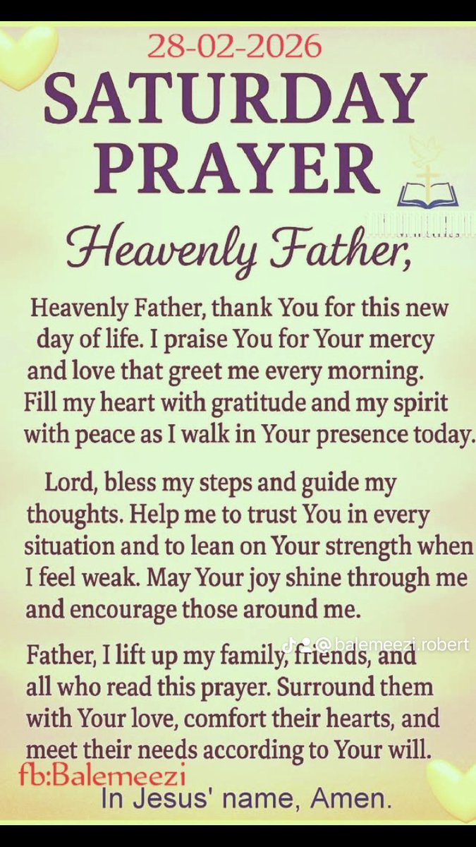God is going to do something so BIG in your life that is SHOCK your enemies and ROCK your world!! Don't QUIT! Don't GIVE UP!!
Happy weekend to you all 🎈😁🙏