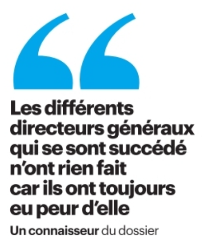 Comment une « militante PS montée en graine », devenue directrice de cabinet de l'adjoint au logement, puis conseillère du maire de Paris et directrice adjointe de Paris Habitat, a-t-elle pu ainsi intimider des élus lui demandant des explications : « elle avait haussé le ton, les