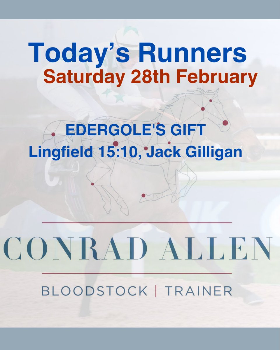 Conrad Allen Bloodstock tweet media