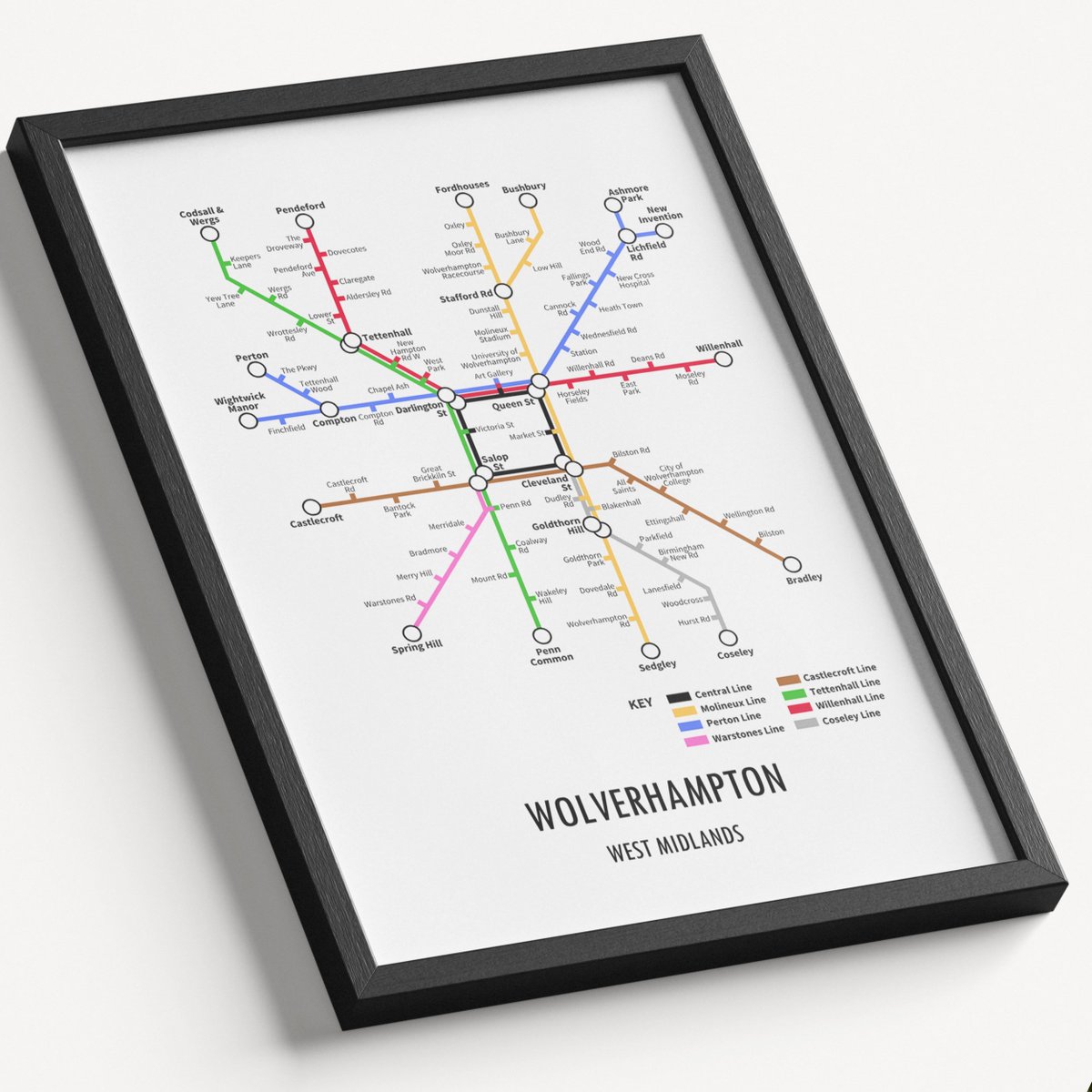 UnderdogStudio3's tweet photo. 90+ Range of Metro maps for UK Towns &amp; Cities 🚇🗺️📍Available as an A4/A3 Art Print and customisable with your own station! 5 Star reviews and UK Small Biz https://t.co/BZT3wPIfnp ⭐️⭐️⭐️⭐️⭐️

#ukgiftam #shopindie #ukgifthour https://t.co/lTlUpFbanY