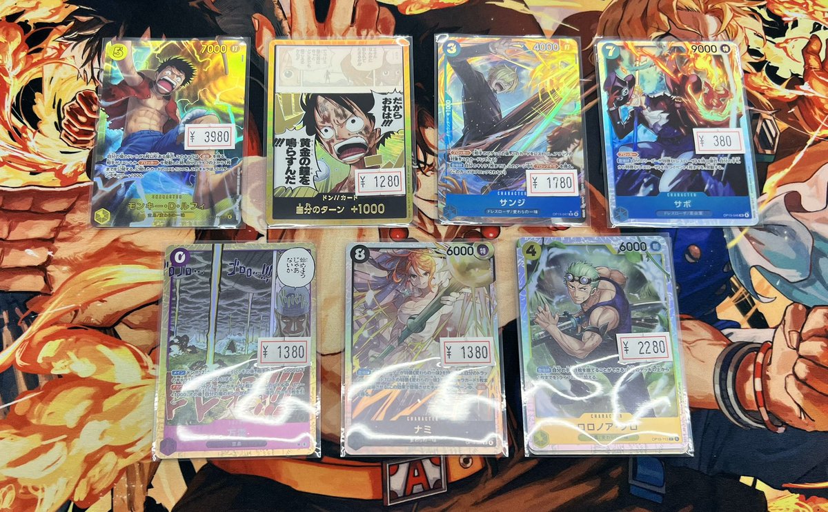 ✨商品情報✨】 ONE PIECEカード 入荷しました！！！ ルフィ SEC 3980