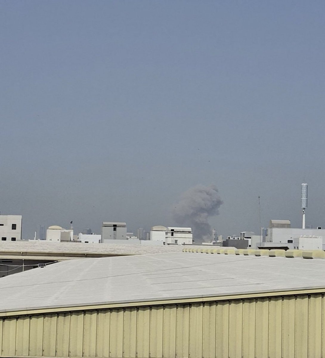 🚨🇧🇭🇮🇷 BREAKING: Three MORE explosions reported in Bahrain. Smoke visible from Salman Ahmed Al Fatih Highway.

Bahrain is 150 miles across the Persian Gulf from Iran. There is virtually no reaction time for these ballistic missiles.