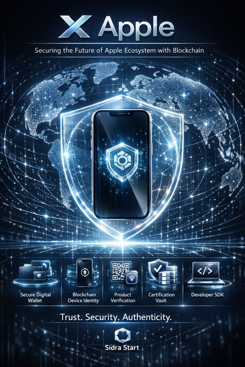 IchamLabodja's tweet photo. X Apple combines Apple innovation with blockchain integrity
Secure wallets,device verification &amp; seamless iOS integration
Protect ownership,prevent counterfeits &amp; build digital trust at scale

https://t.co/VfN5DcD5Ms

https://t.co/z2LBiGcMz5

@saidhuzifa08 @sidrachain @maljefairi https://t.co/mM3B8iKWve