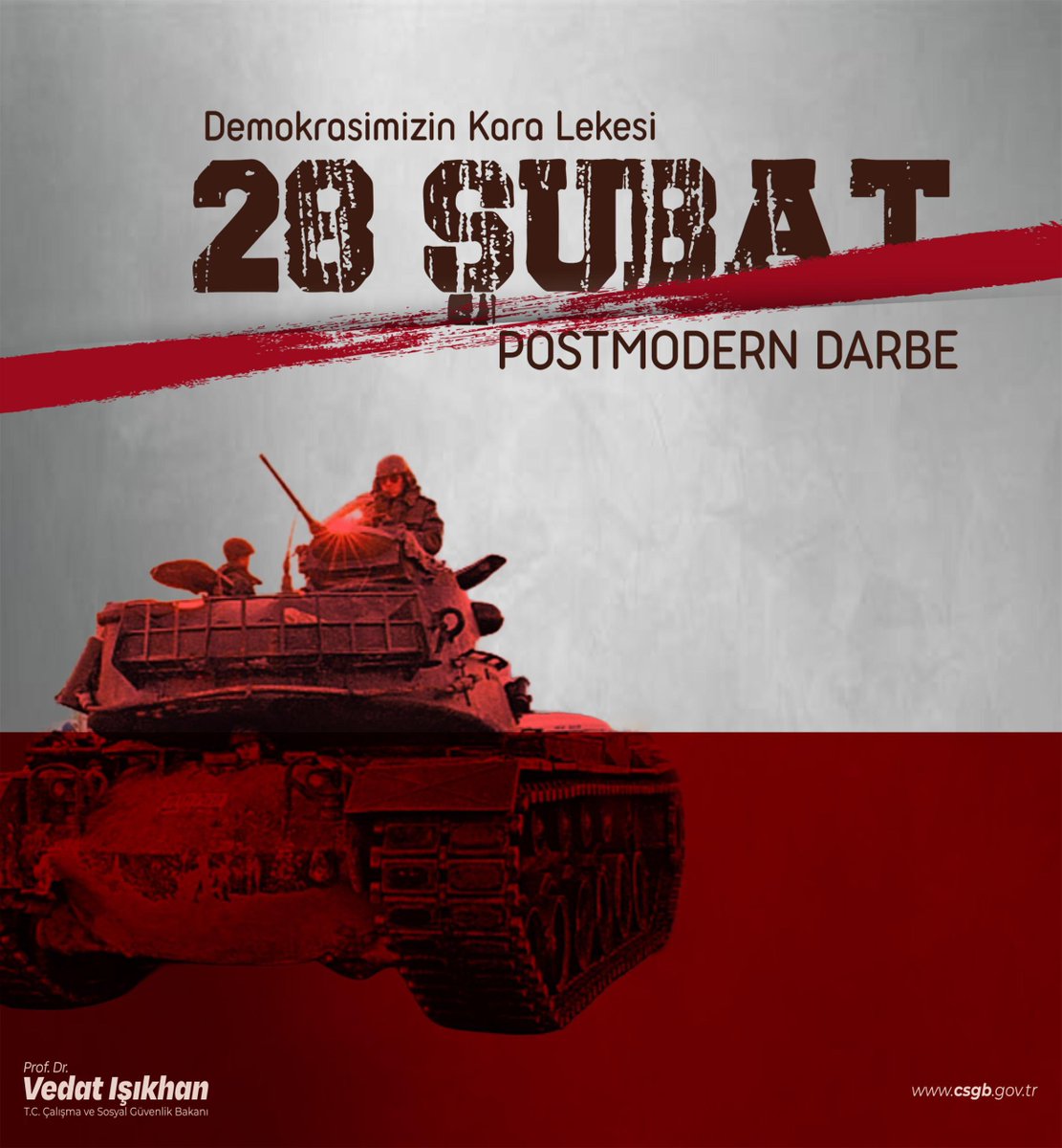 Bin yıl sürecek denen zulüm ve baskı yönetimini milletin iradesi yıktı!

Bizi biz yapan mukaddes değerlerimizi, inançlarımızı hedef alan 28 Şubat Postmodern Darbesi’nin izleri hala vicdanlarımızda yerini koruyor.

27 Nisan’dan 17-25 Aralık ve 15 Temmuz ihanetine kadar milli