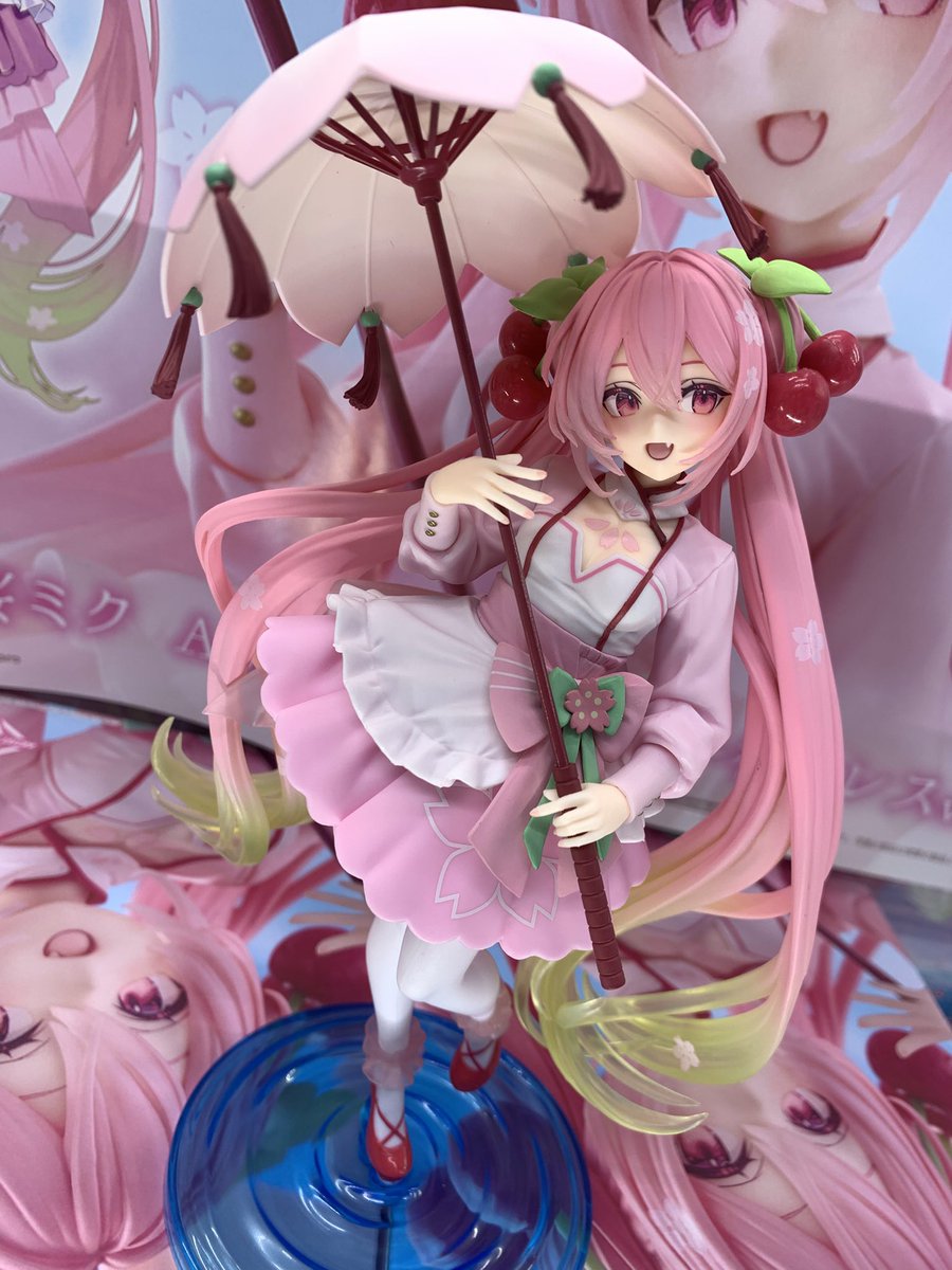 景品情報】 「桜ミク AMP＋ フィギュア～桜ドレスver．～」入荷
