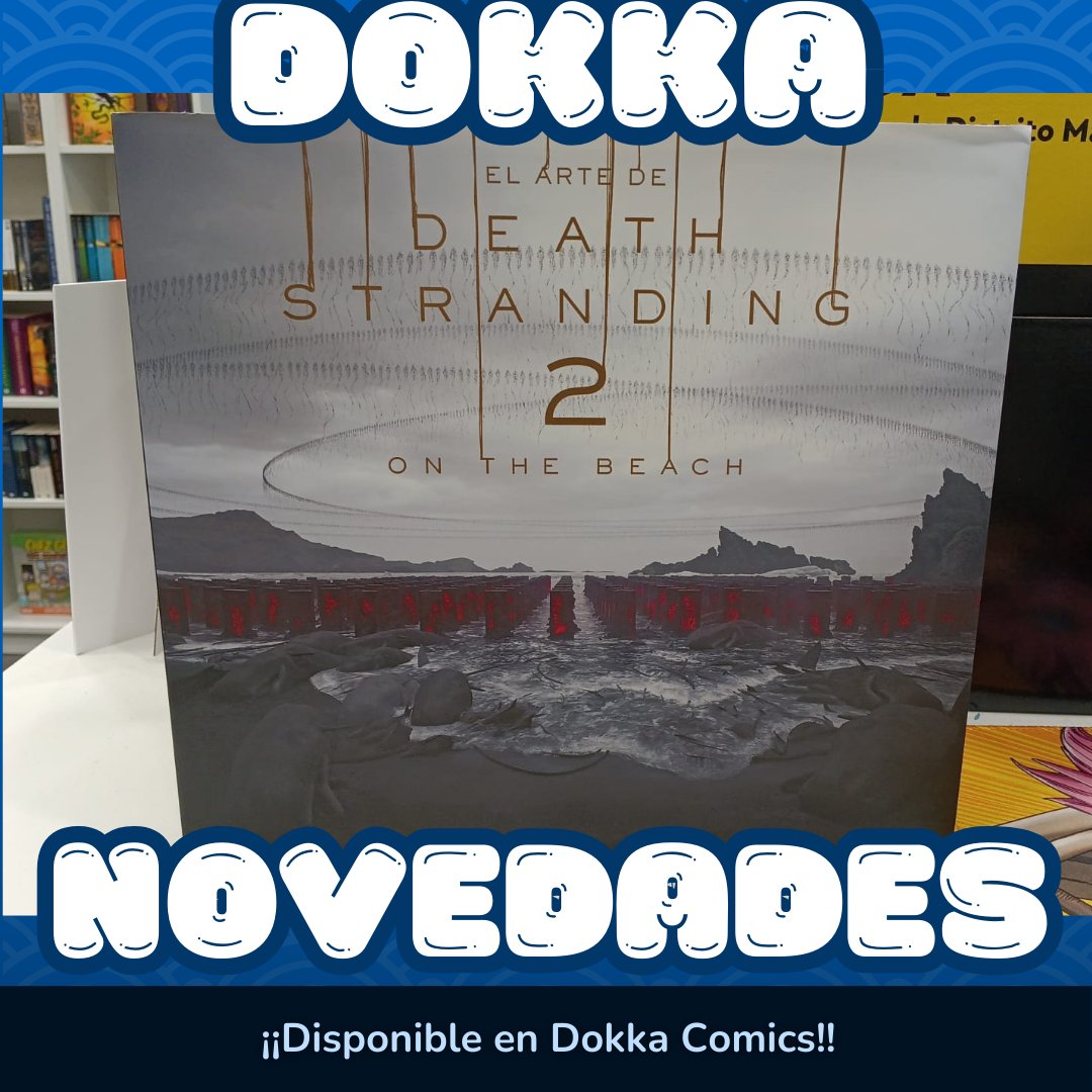 Dokka_Comics's tweet photo. ¿Sabías que puedes encontrar joyitas como libro de arte de Death Stranding 2 de @NormaEditorial en nuestra tienda?
Un artbook espectacular con diseños, escenarios y concept art que expanden su universo visual. 🎮📚
#Arte #DeadStranding #Coruña #Kojima #Libro https://t.co/bNCxA8ZTbZ