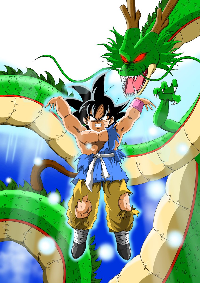 今月描いた絵を晒そう ドラゴンボールだけでも割と描いてたな