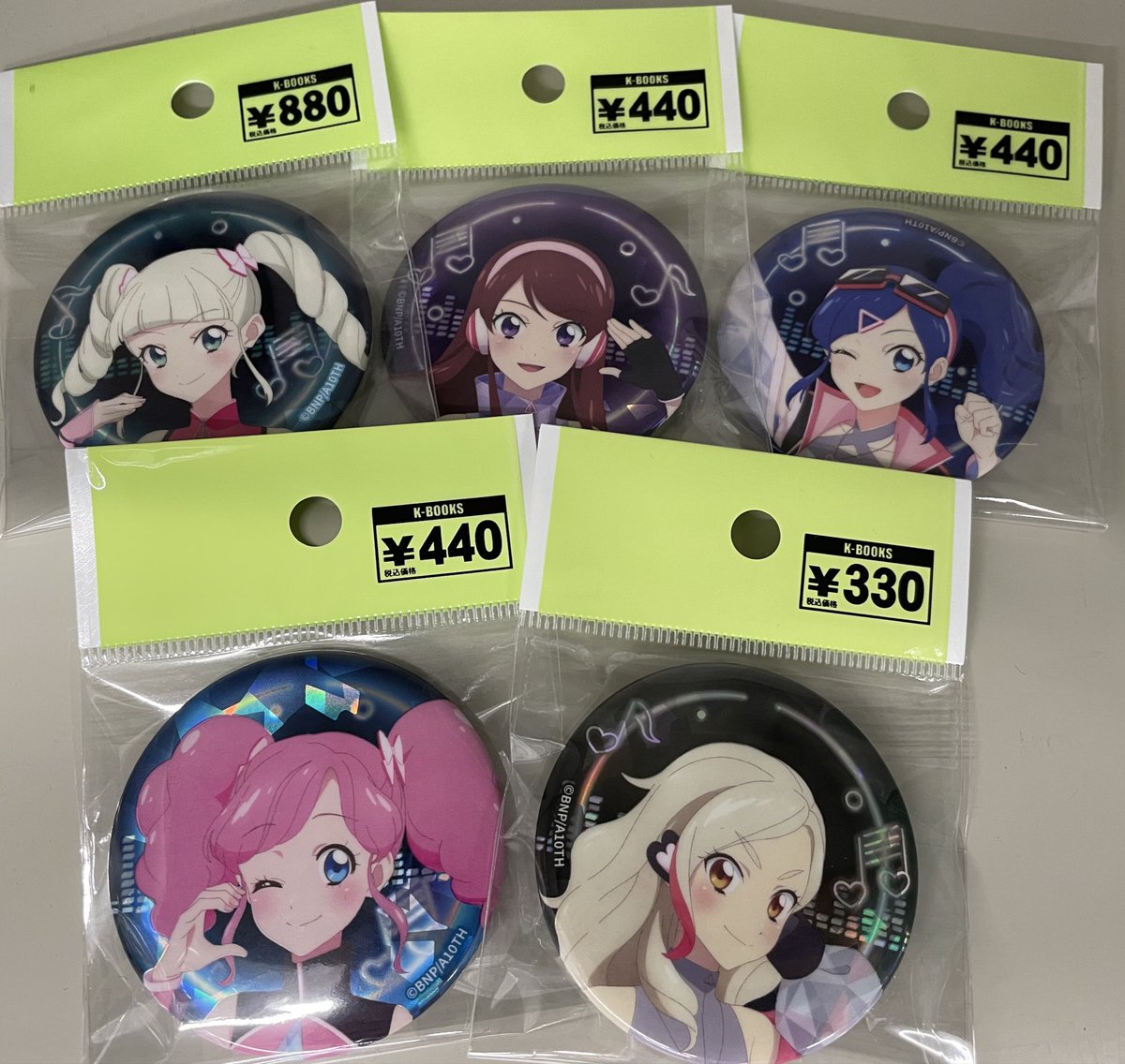 入荷情報】 アイカツ！ HMV POP UP SHOP サイバーミュージック 缶