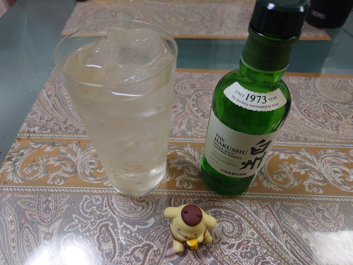 久しぶりの投稿です🙇
白州ハイボールいただきます🥛