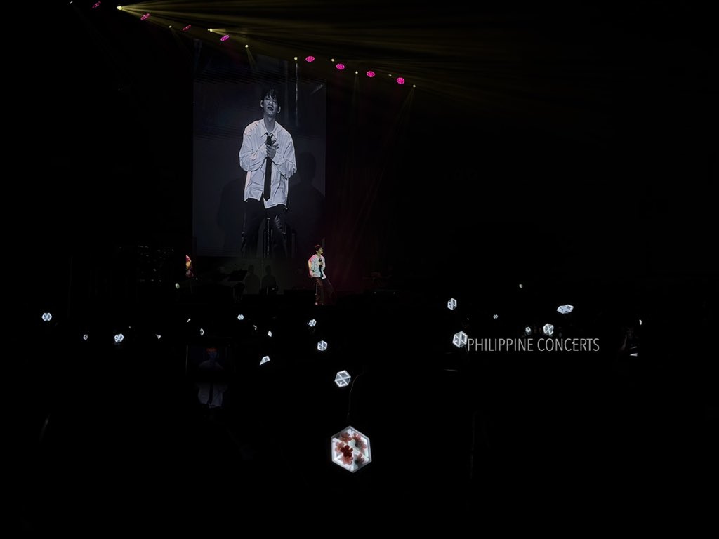 philconcerts's tweet photo. “The fact that you are on this space with me makes me happy… Being on stage and doing music are great happiness to me… When you receive energy from me, that is the most satisfying part for me.” - CHEN

#ArcadiaMANILA @Threeanglespro https://t.co/T34TwRqSLH