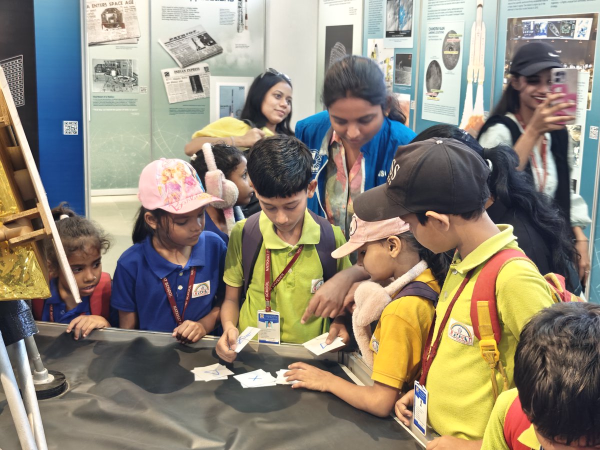 DSCDharampur's tweet photo. #NationalScienceDay was celebrated at @DSCDharampur a unit of @ncsmgoi, @MinOfCultureGoI with a #puzzlesolving activity where children explored simple puzzles, discovered solutions, and sharpened their thinking skills.

(1/2) https://t.co/V1ri3Y0EcN