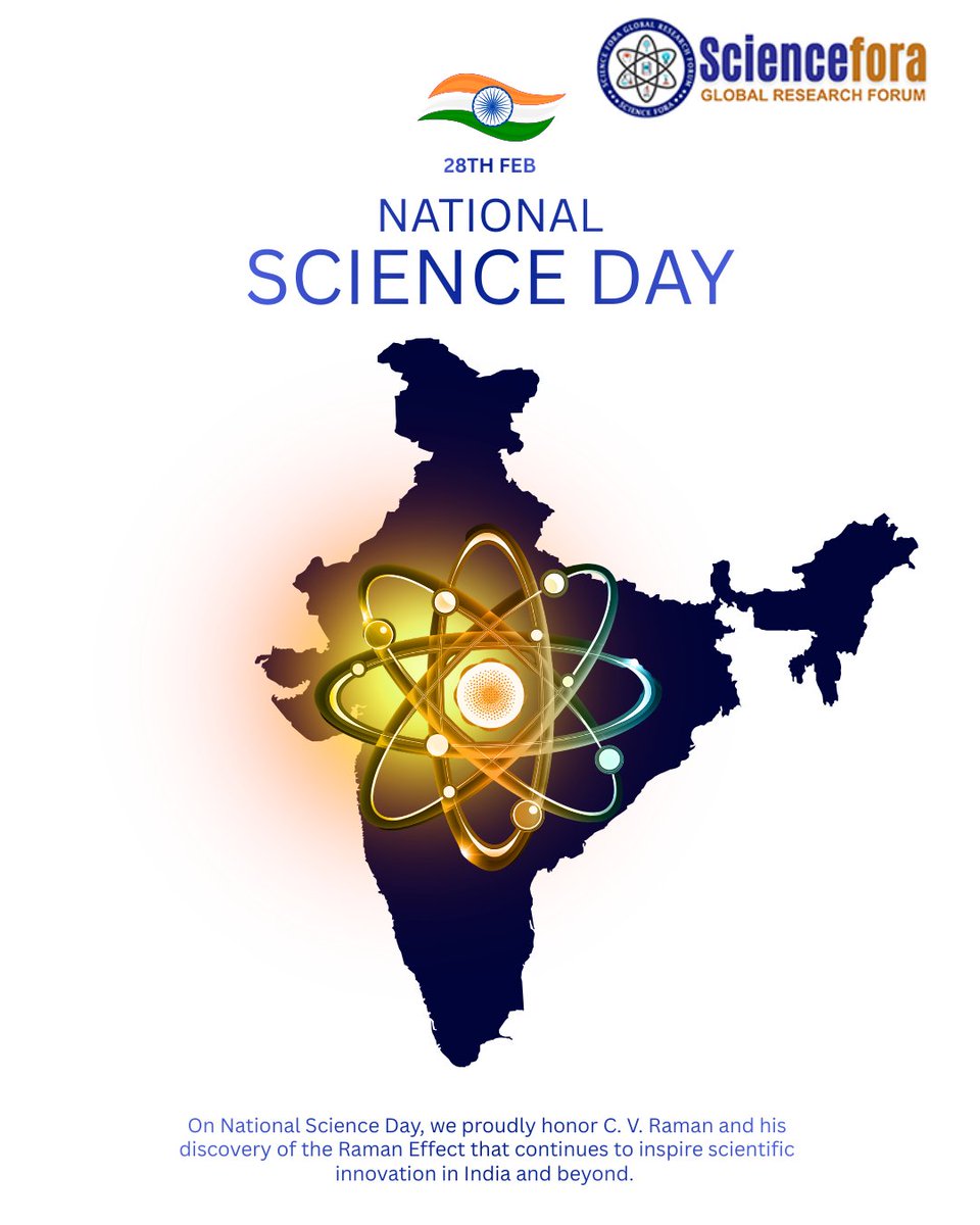science_fora's tweet photo. On the occasion of 𝐍𝐚𝐭𝐢𝐨𝐧𝐚𝐥 𝐒𝐜𝐢𝐞𝐧𝐜𝐞 𝐃𝐚𝐲, we honor the spirit of scientific inquiry and innovation that drives progress and development.
#𝐒𝐜𝐢𝐞𝐧𝐜𝐞𝐟𝐨𝐫𝐚 #𝐍𝐚𝐭𝐢𝐨𝐧𝐚𝐥𝐒𝐜𝐢𝐞𝐧𝐜𝐞𝐃𝐚𝐲 #𝐈𝐧𝐧𝐨𝐯𝐚𝐭𝐢𝐨𝐧 https://t.co/kd6gkYLIKQ