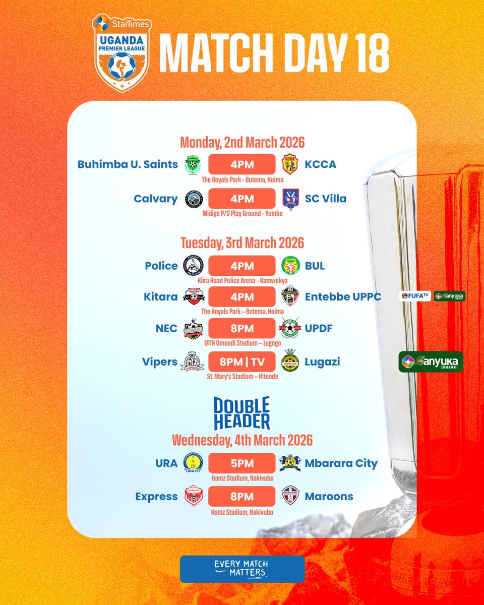 StarTimes Uganda Premier League tweet media