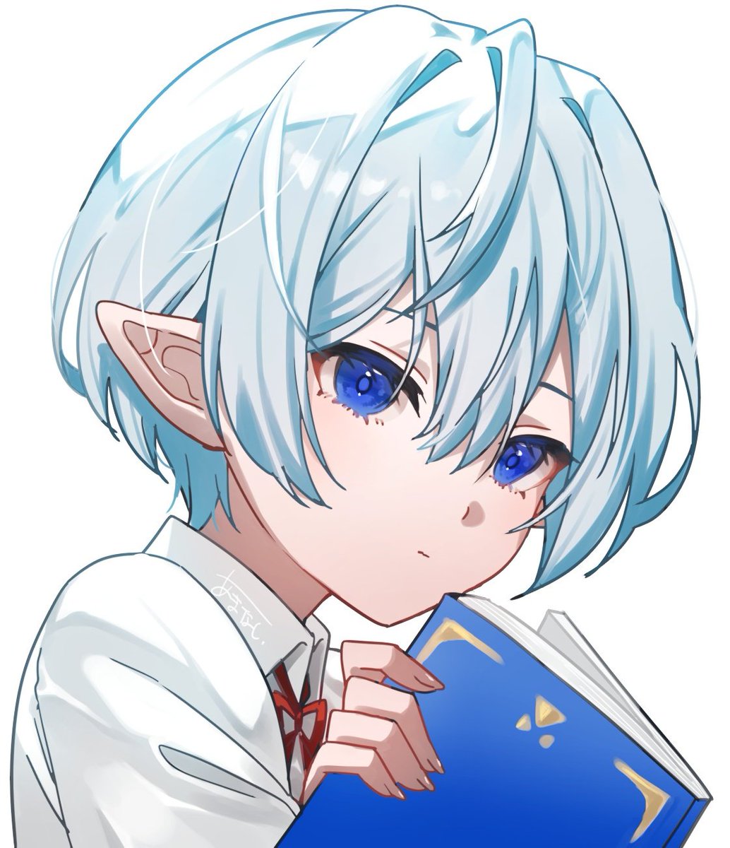 #創作
エルフの男の子