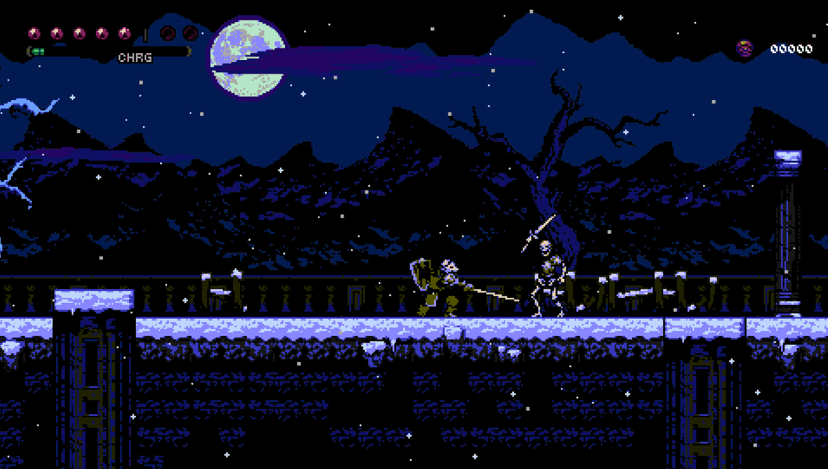 mogeldev's tweet photo. Working on a 8BIT action side scroller game called DARKSEAL.
Inspired by Castlevania, Rastan and Rygar. With a little bit of Souls thrown in.
Its a very WIP and bit messy, but I'm making good progress.

#gamedev #indiegame #8BIT https://t.co/gucp3IpICK