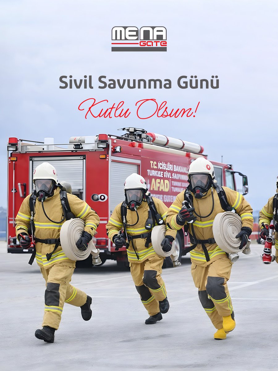 menagategroup's tweet photo. 28 Şubat Sivil Savunma Günü’nde, olası risklere karşı hazırlıklı olmanın hayat kurtardığını unutmamak gerek!

Canla başla çalışan tüm sivil savunma ekiplerine teşekkür ediyor, toplumsal bilinç ve güvenli bir gelecek diliyoruz.

 #SivilSavunma #GüvenliGelecek #ToplumsalBilinç https://t.co/VjB2HnkJSQ
