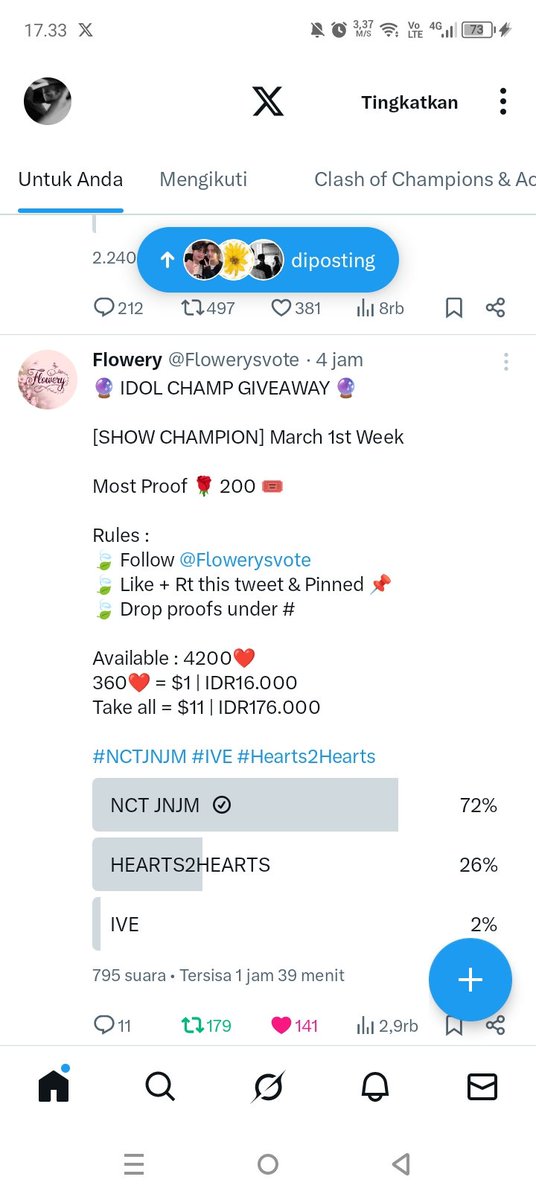 sleepynays's tweet photo. @Flowerysvote for #NCTJNJM https://t.co/me4tnnbQf4