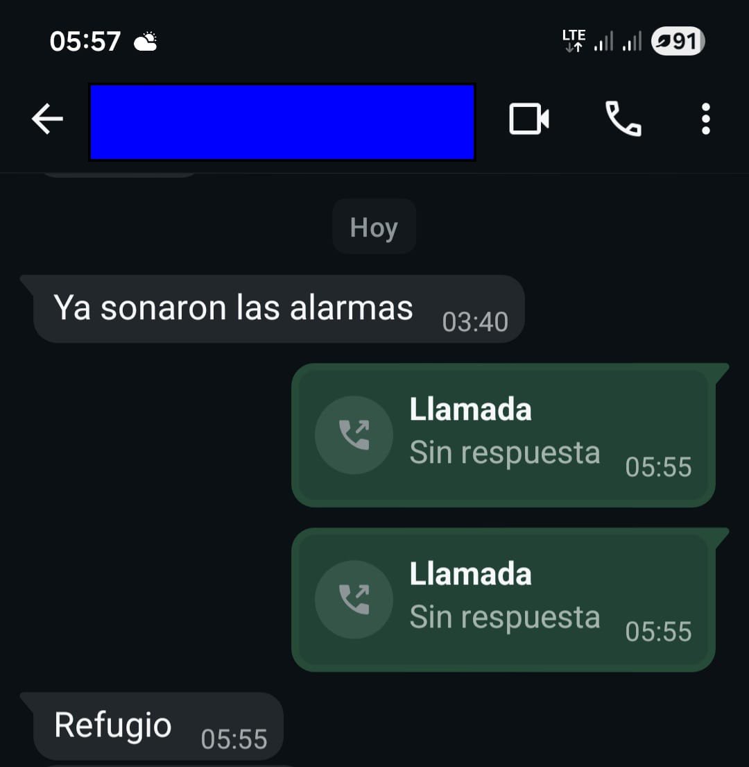 Se tensó el amanecer en Israel.
Ahora todos miran a Irán.
Que Dios los ampare.