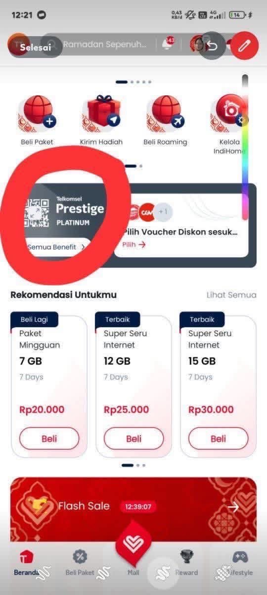 Wtb point tsel 4000-5000 point
Minimal tier platinum/diamond

Di beli harga 100k #ZonaUang #ZonaJajan