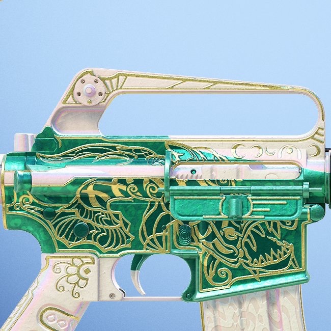 CSGO500's tweet photo. Valve owes us more GREEN 🟢

Give us the M4a1-s Arabic Relic 🔥

creator: @Pet3d_ https://t.co/zaozLBqug2
