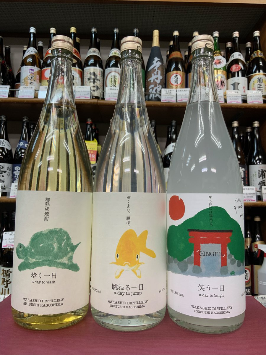 若潮酒造さんの人気シリーズ入荷しています！ 若潮酒造 (鹿児島県