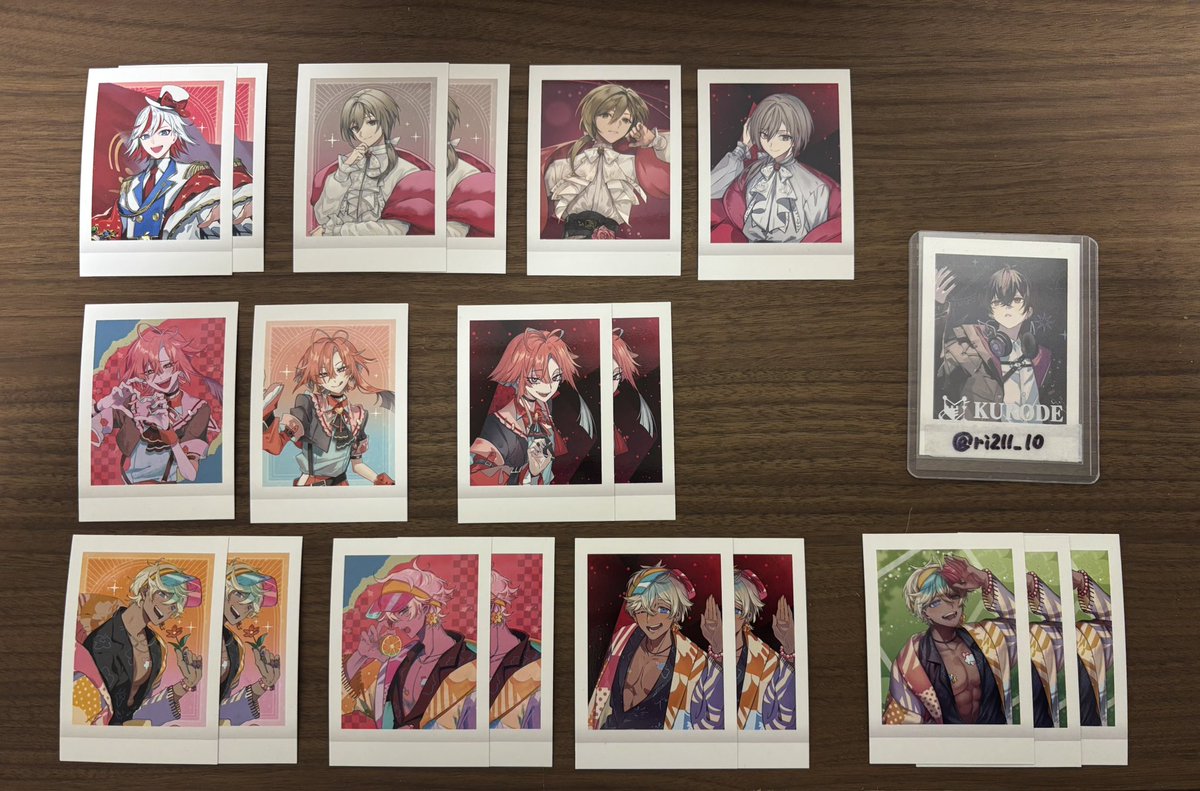 ri211_10's tweet photo. 【交換】フラガリアメモリーズ フラメモ ぱしゃこれ

求 クロード、チャコ、メロルド、プルース

譲 ハルリット リミチャ サナー ロマリシュ シエロモート クラークステラ ルタールステラ ミュンナ バドバルマ タッサム ハンギョン 

箔⇔箔のみ

郵送希望📮
検索からお気軽にお声掛けください🤲 https://t.co/x6rRz7F7aE