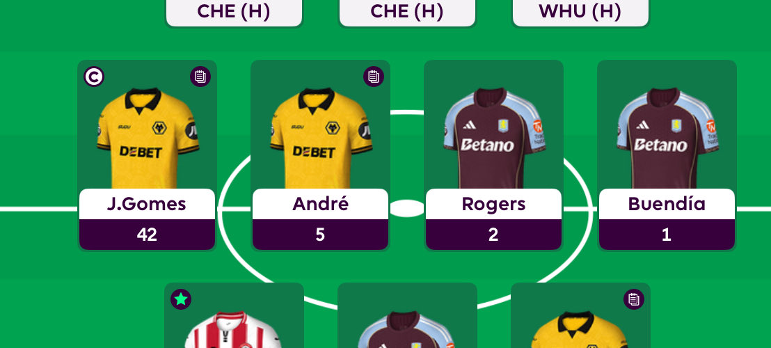 Who in their right mind would triple captain J Gomes 🤨