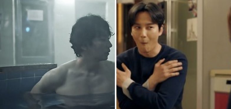 아니 나 앨범 정리하는데 이 두 사진이 붙어있어