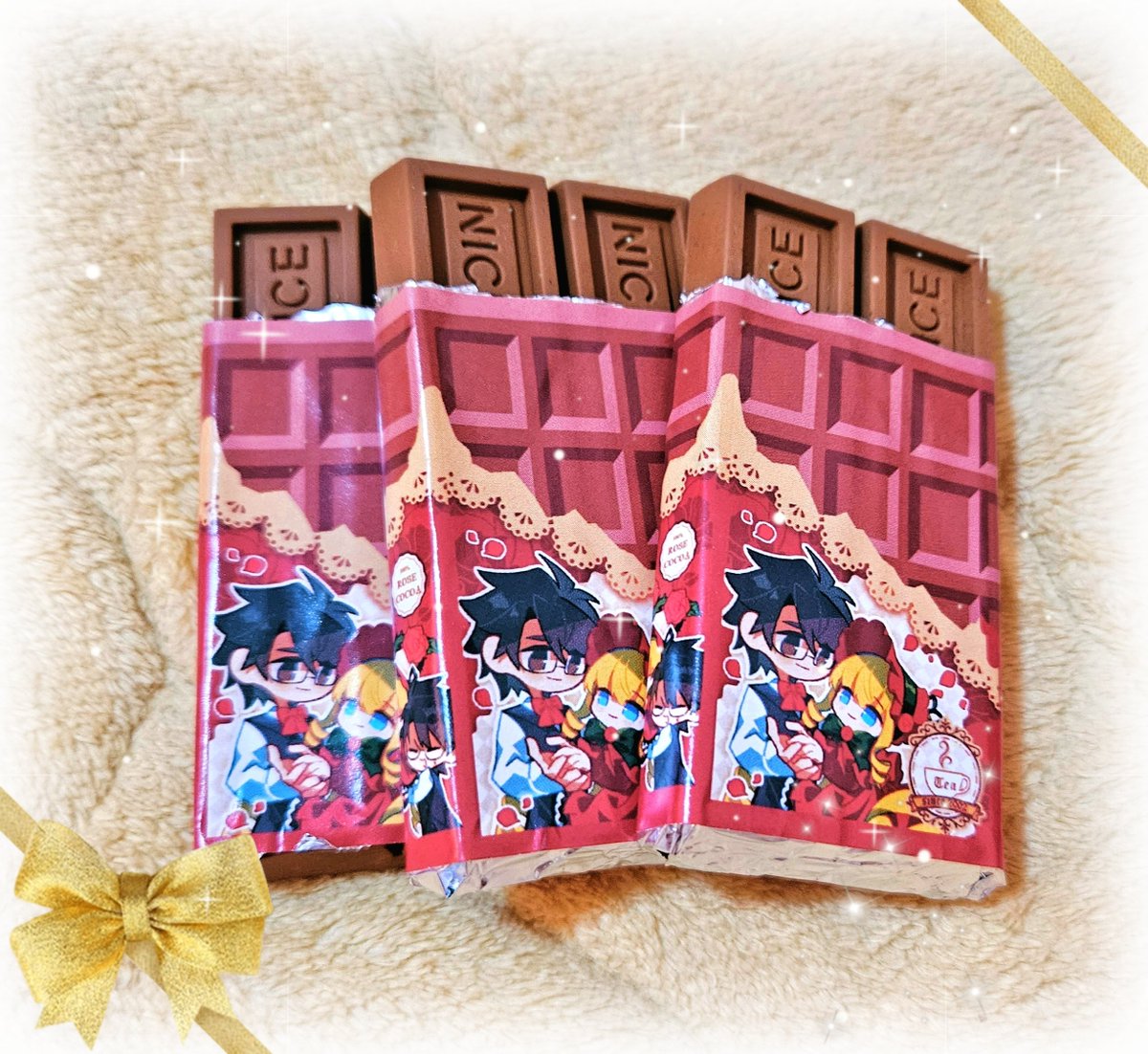 我做了巧克力！🍫
其实是巧克力橡皮哦
