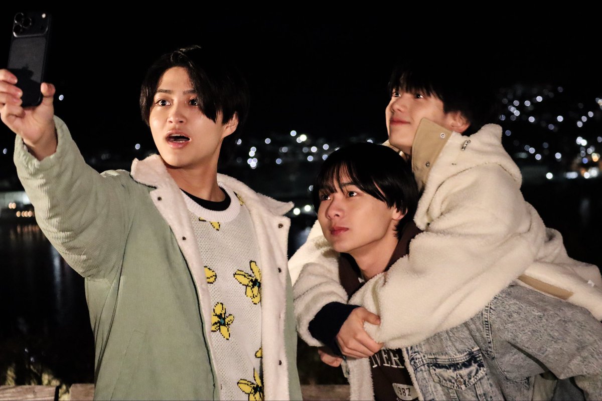 kjr_ktv's tweet photo. 『関西ジュニア ノーフィルター 〜本音、語ル。〜』

第3夜となる長崎編で旅をするのは 
#AmBitious 真弓孟之 &amp; 野田開仁 &amp; 田所蒼大！
放送は3/2（月）深夜2:17〜！お楽しみに✨

鹿児島編と広島編もTVerで配信中！👇
https://t.co/9O6qeybZKY

#関西ジュニア_ノーフィルター
#関西ジュニア https://t.co/I4YvC872Pv