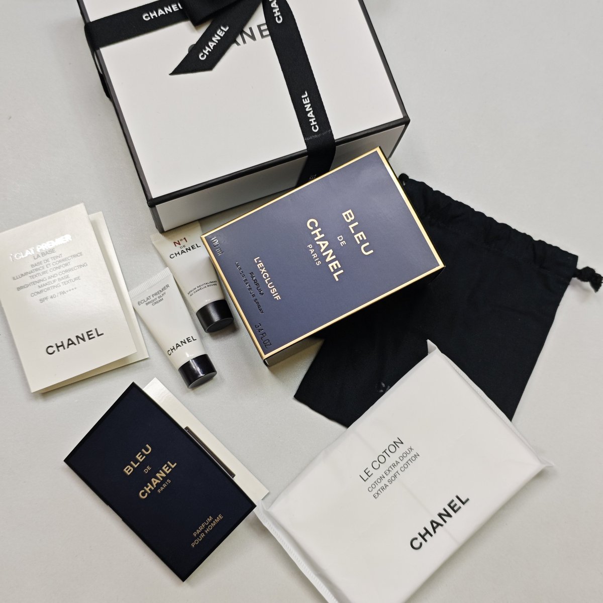シャネルとディオール行ったらサンプル沢山くれたから、鬱袋にぶち込ん