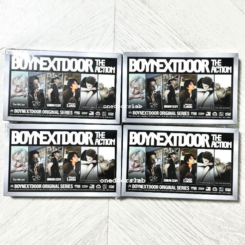 WTS ALBUM BOYNEXTDOOR READY STOCK

— album frame 50k 
(harga bersih ina &amp; siap kirim)
‼️masih lengkap hanya di buka plastiknya dr samping untuk di liat dpt member siapanya.

sungho ✅
taesan ✅✅
jaehyun ✅✅
leehan ✅✅✅✅✅
woonhak ✅✅

— album frame sealed random 100k