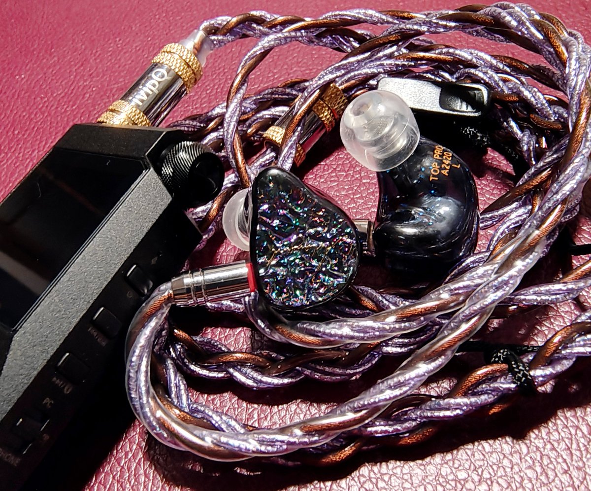 Wakuma08's tweet photo. XENNS Mangird Top Pro 着弾
24日発送28日配達ってめっちゃ早いと思うんだけど
FiiO BTR17
ivipQ-536
radius ディープマウントイヤーピース ZONE HP-DME2
少しのエージングだけど、解像度が高く、低音がよく沈んでいる、これからが楽しみ👂👌 https://t.co/pvuYksT9k4