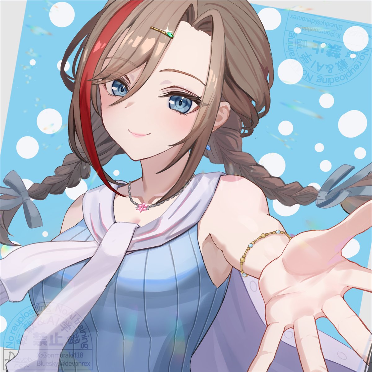 来栖夏芽 #なつめぇ画