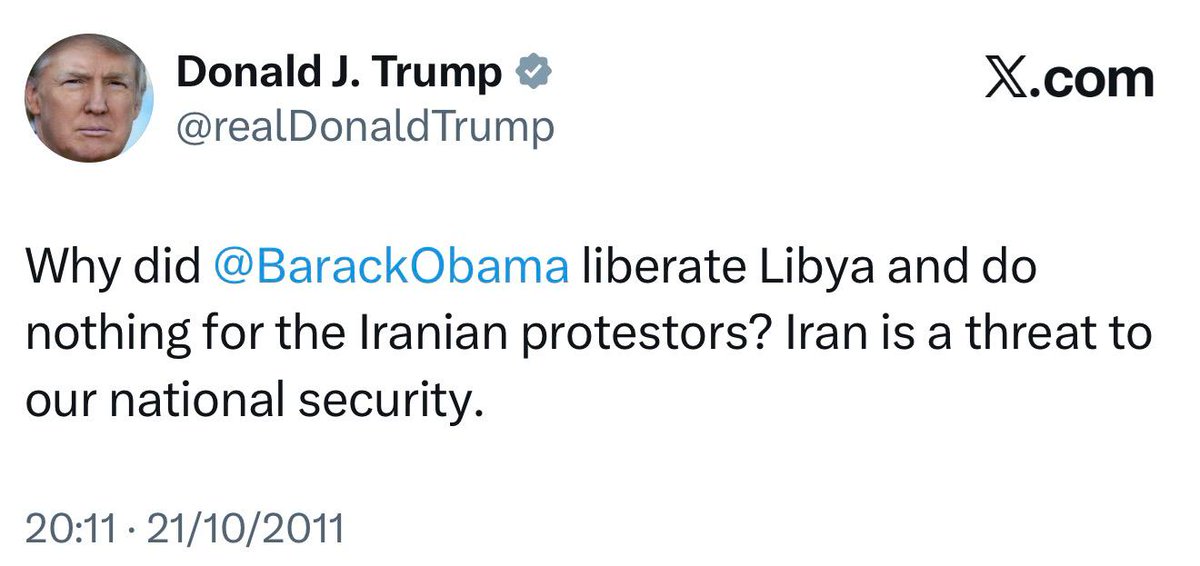 President Trump, 15 years ago 👇

​No leader in modern history has shown this level of consistency and backbone.
_