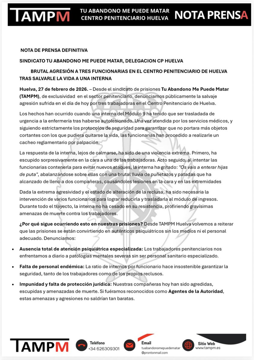 Tu Abandono Huelva tweet media