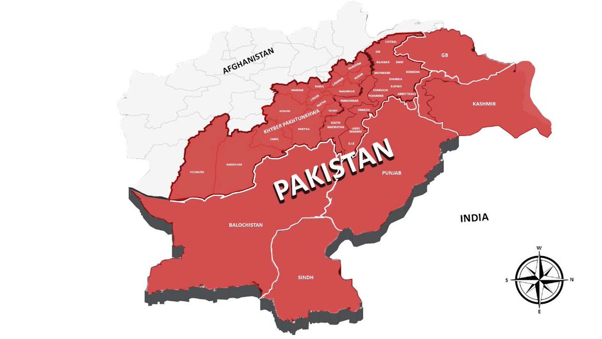 SukhoiSu_75's tweet photo. Ladies and gentlemen new map of future #Pakistan Inshallah..

#AfghanistanAndPakistanWar 
#IndianProxy
#Isreal https://t.co/39i4XJJcLv